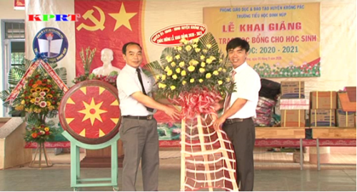 Trường Tiểu học Đinh Núp, xã Ea Yiêng, Khai giảng năm học mới 2020-2021