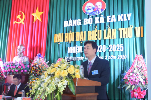 Đại hội Đảng bộ xã Ea Kly lần thứ VI, nhiệm kỳ 2020-2025