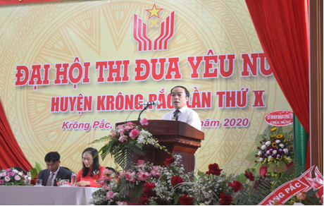 Đại hội thi đua yêu nước huyện Krông Pắc lần thứ 10
