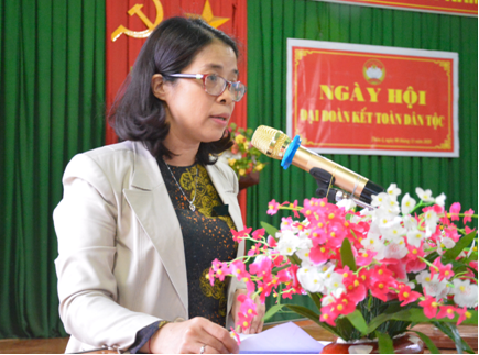 Ngày hội Đại đoàn kết toàn dân tại thôn 4, xã Tân Tiến