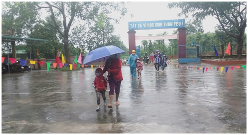 Ngày học trực tiếp đầu tiên tại địa bàn xã Ea Yiêng