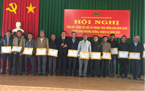 Hội Nông dân huyện Krông Pắc tổng kết năm 2020