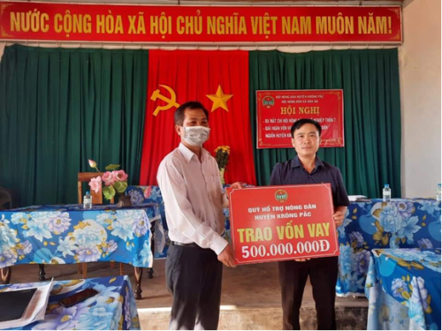 Hội Nông dân huyện Krông Pắc giải ngân hơn 1,3 tỷ đồng vốn Quỹ hỗ trợ nông dân