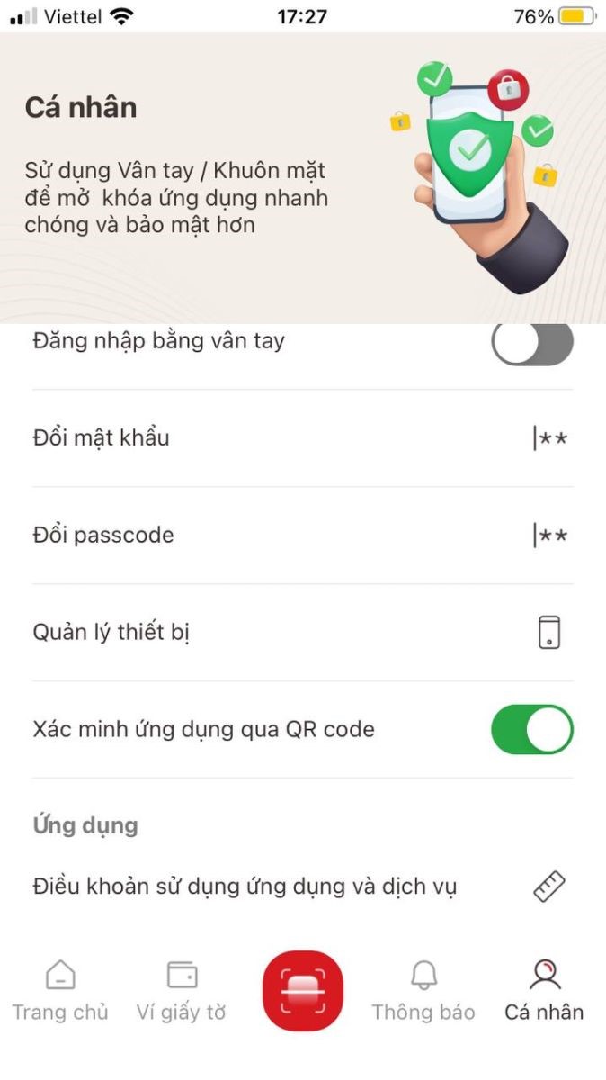 Hướng dẫn kiểm tra ứng dụng VNeID và các thông tin, giấy tờ tích hợp trên ứng dụng VneiD