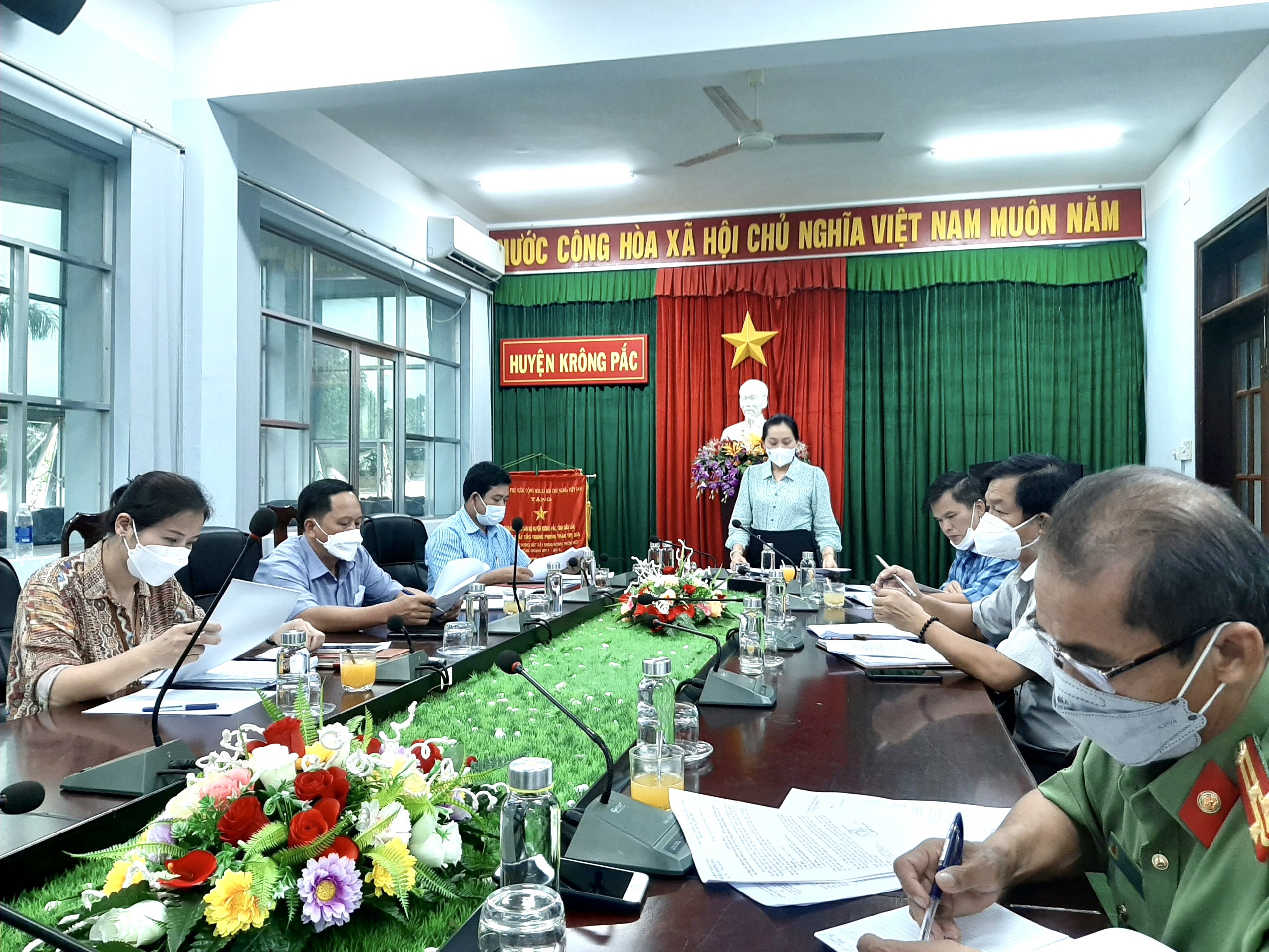 Trung tâm Chỉ huy phòng chống, dịch COVID-19 tổ chức họp triển khai nhiệm vụ trong công tác phòng chống, dịch COVID-19