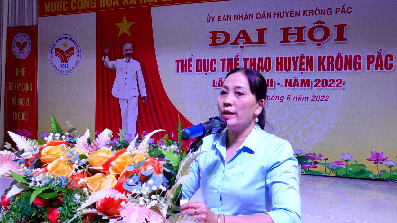 Bế mạc và trao giải Đại hội thể dục thể thao huyện Krông Pắc lần thứ 8