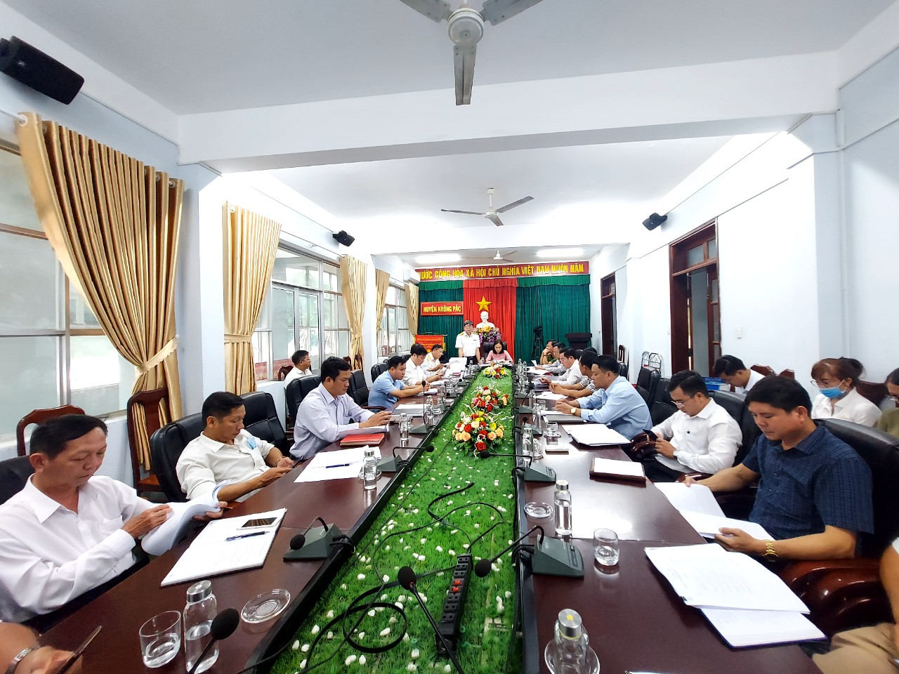 Ban chỉ đạo chống thất thu ngân sách huyện sơ kết 9 tháng đầu năm 2022