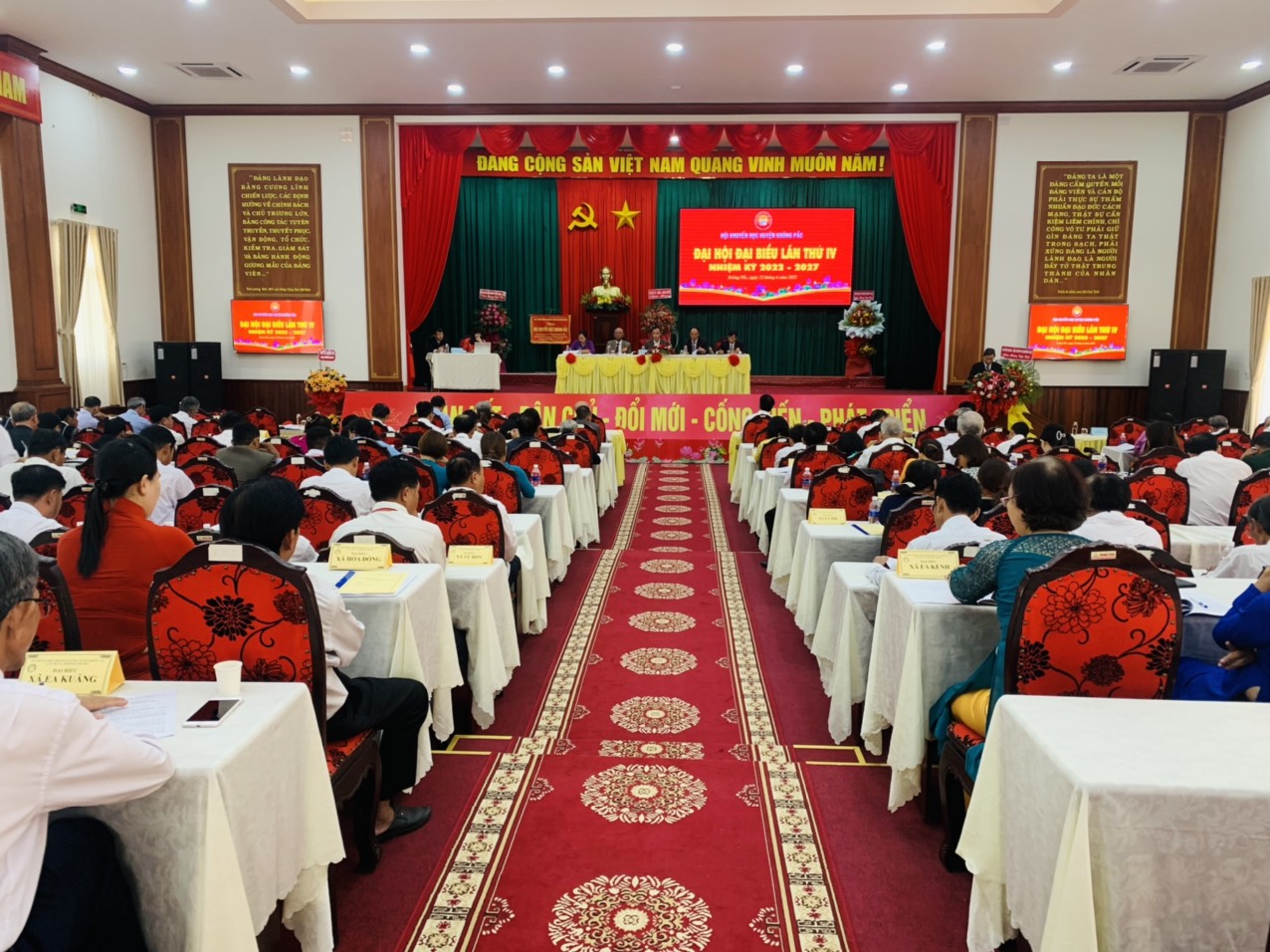 Hội Khuyến học huyện Krông Pắc tổ chức Đại hội đại biểu lần thứ IV, nhiệm kỳ 2022-2027