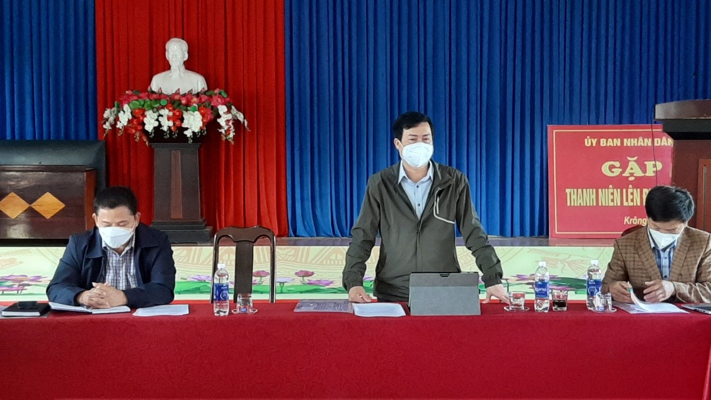 Ban thường vụ Huyện ủy kiểm tra tình hình thực hiện nhiệm vụ năm 2022 tại Krông Búk