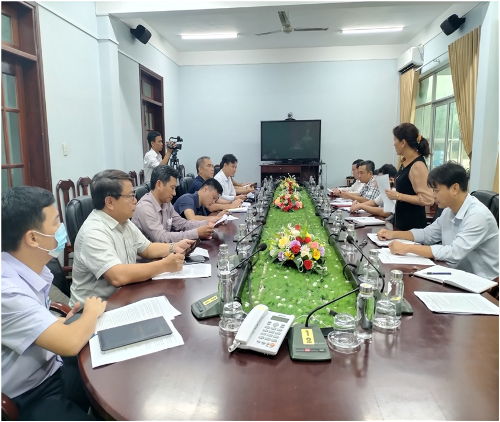 Ủy ban nhân dân Huyện Krông Pắc làm việc với Đoàn công tác của Văn phòng Chính phủ về việc gửi, nhận văn bản điện tử và xử lý hồ sơ công việc trên môi trường mạng theo Quyết định số 28/2018/QĐTTg ngày 12/7/2018 của Thủ tướng Chính phủ