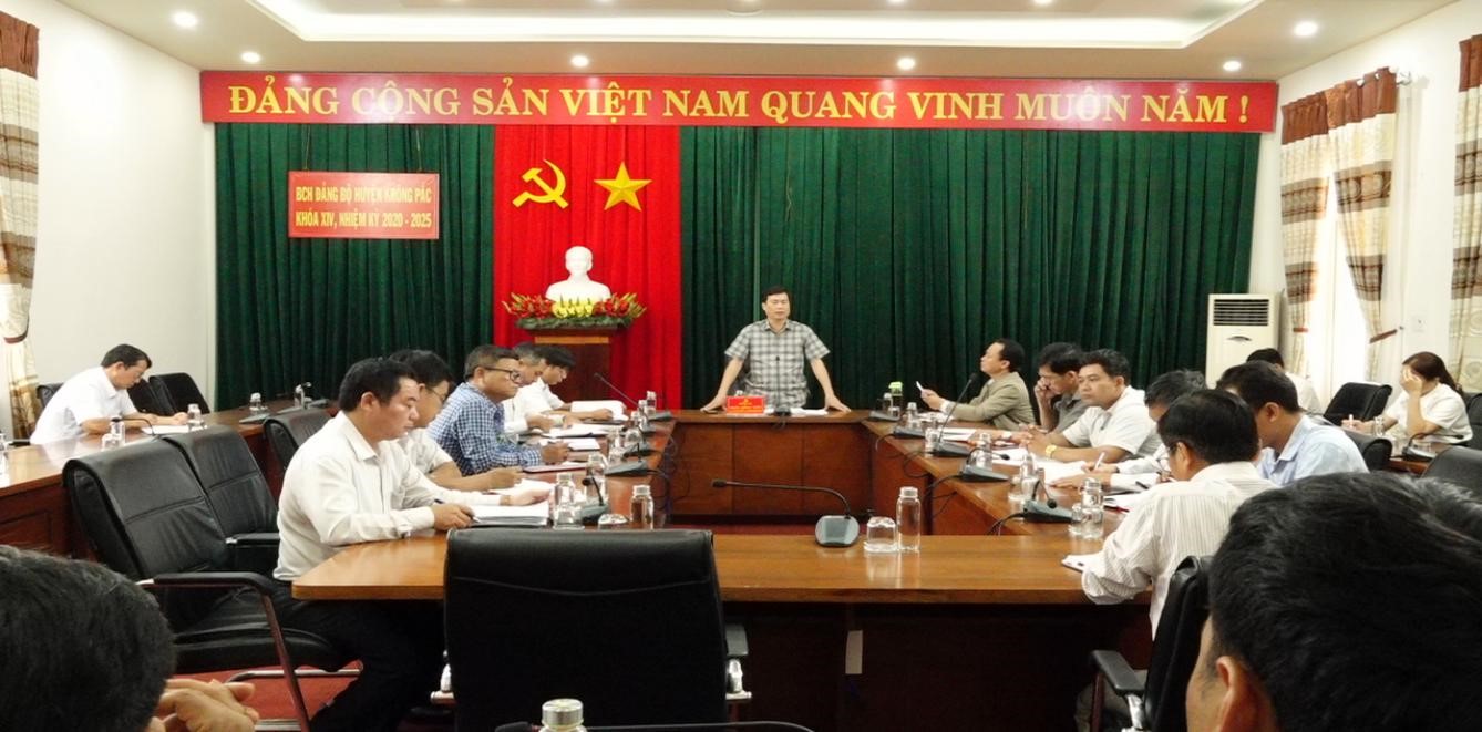 Huyện ủy triển khai công tác đăng ký mã số vùng trồng và các chính sách liên kết sản xuất, tiêu thụ Sầu riêng