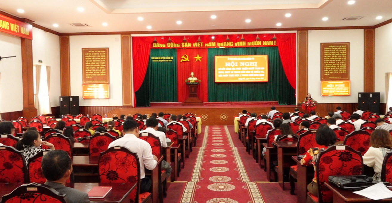 UBND huyện Krông Pắc sơ kết công tác phát triển Người tham gia Bảo hiểm xã hội, Bảo hiểm y tế chín tháng đầu năm 2022