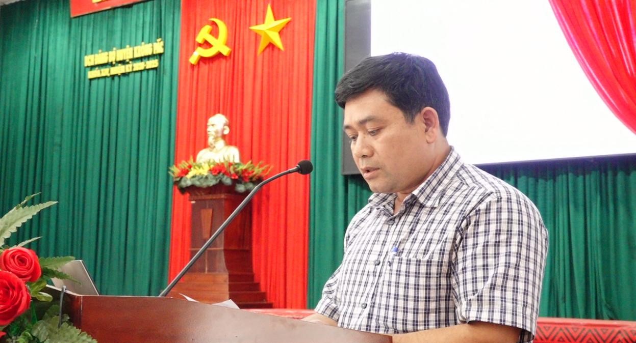 UBND huyện Krông Pắc tổ chức Hội nghị hướng dẫn phát triển và tiêu thụ bền vững sản phẩm Sầu riêng
