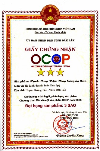 Rượu Đông Trùng Hạ Thảo