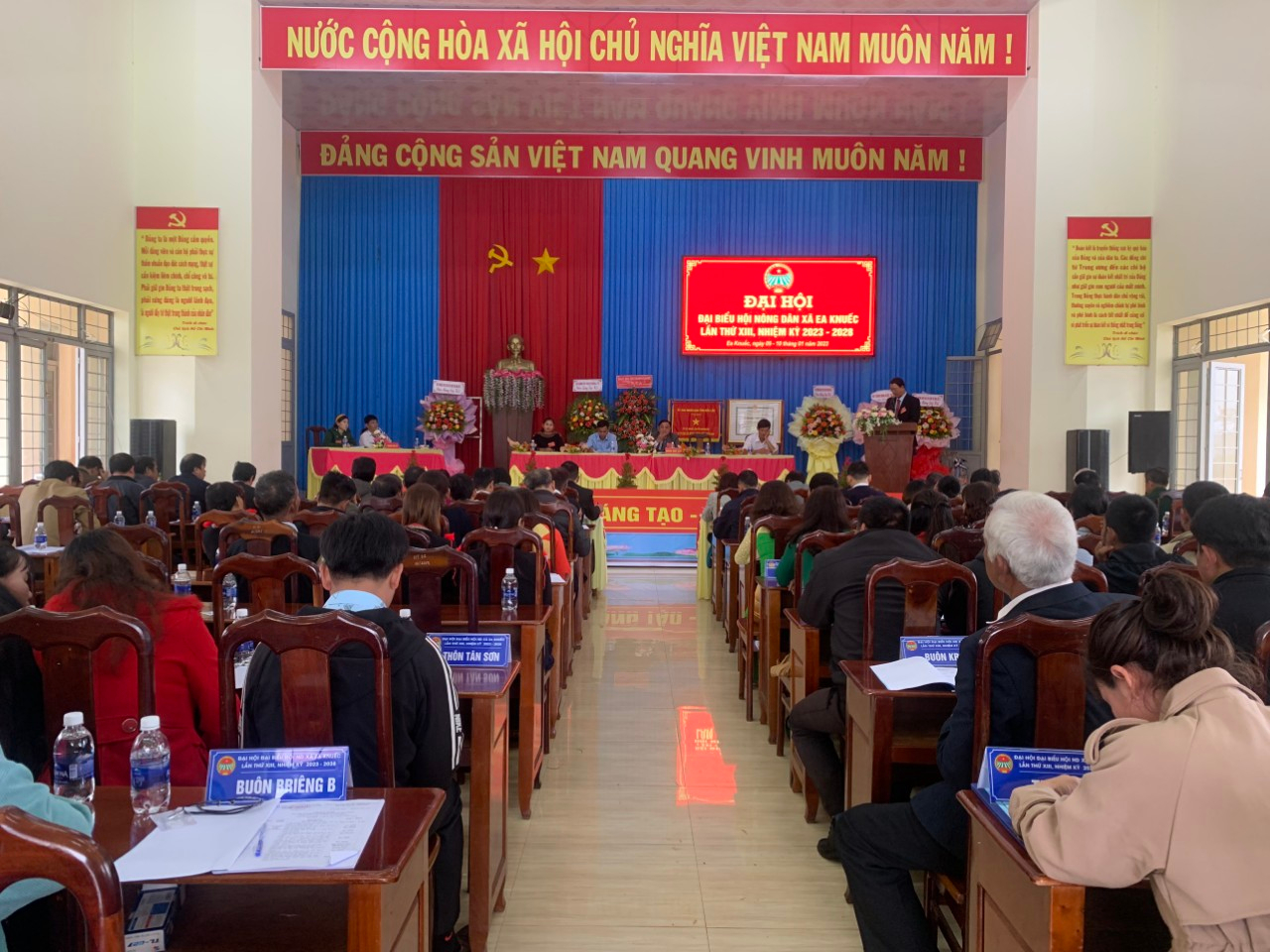 Hội nông dân xã Ea Knuếc tổ chức Đại hội đại biểu lần thứ XIII               (nhiệm kỳ 2023-2028)