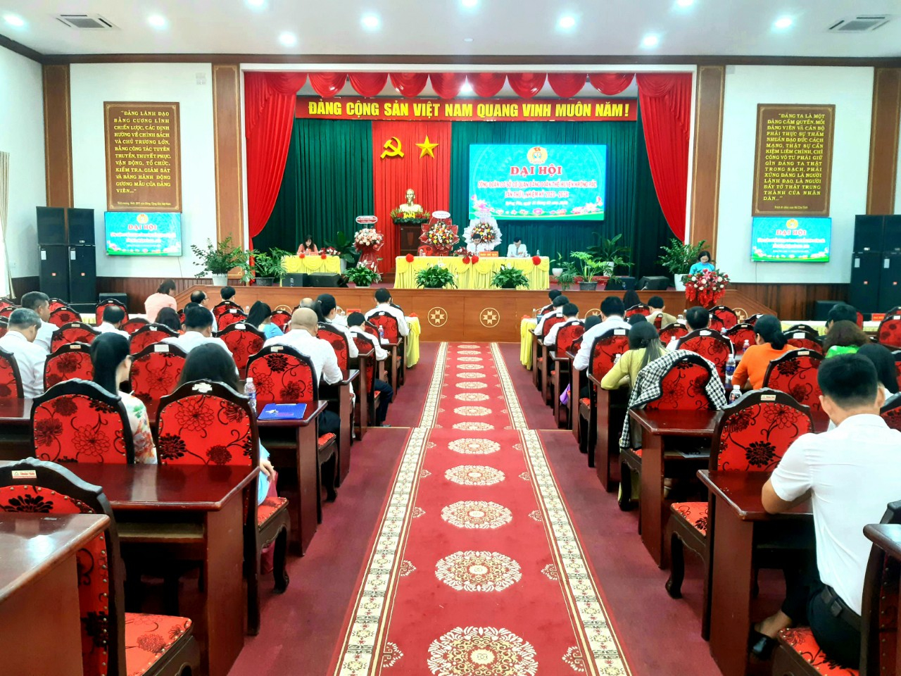 Cơ quan Đảng-đoàn thể Huyện Uỷ tổ chức Đại hội công đoàn lần thứ I nhiệm kỳ 2023-2028
