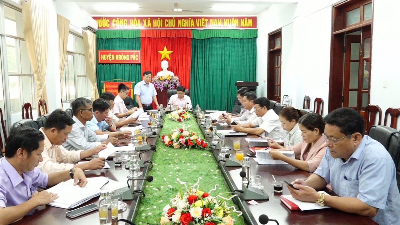 Ban đại diện Hội đồng quản trị Ngân hành chính sách xã hội huyện Krông Pắc triển khai nhiệm vụ quý 2 năm 2023