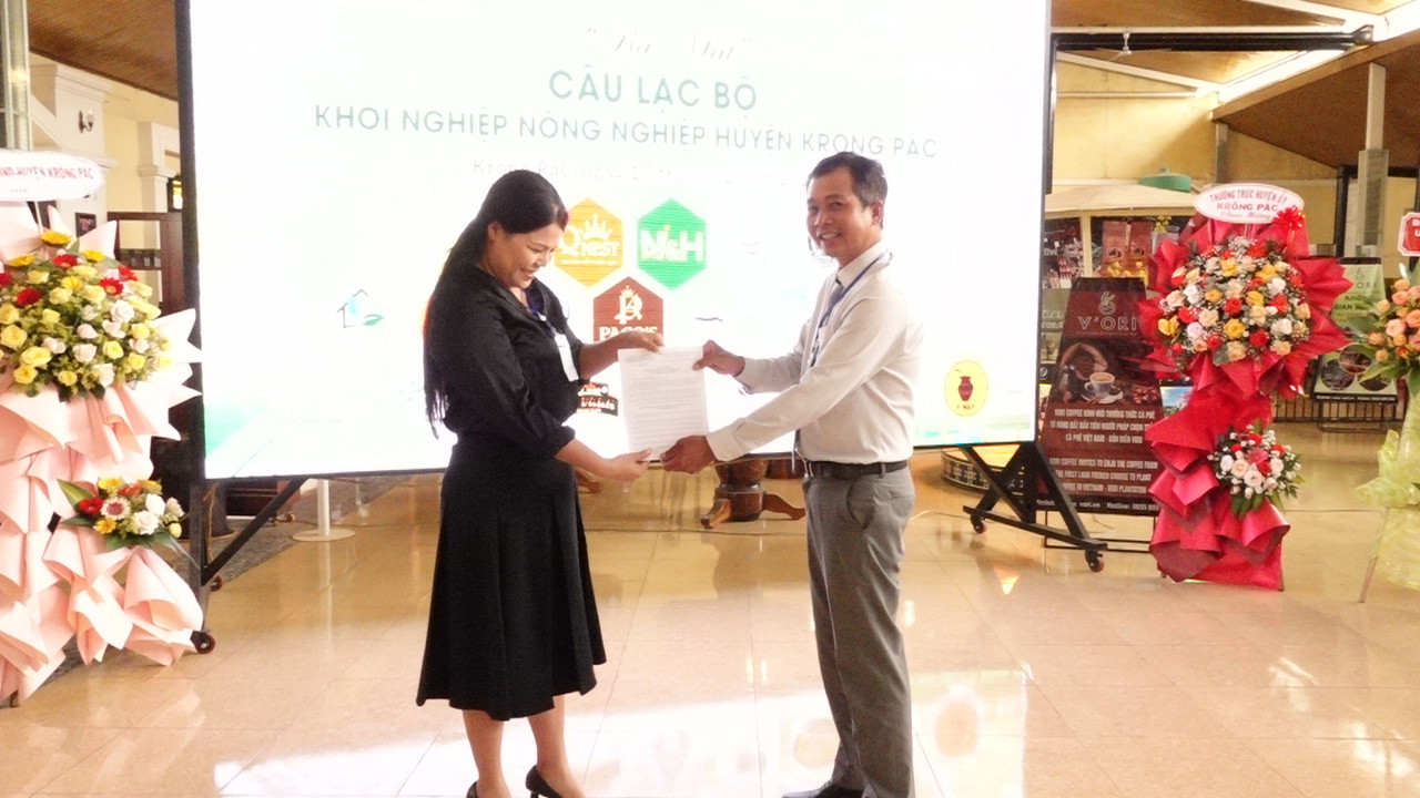 Ra mắt câu lạc bộ khởi nghiệp Nông nghiệp huyện Krông Pắc