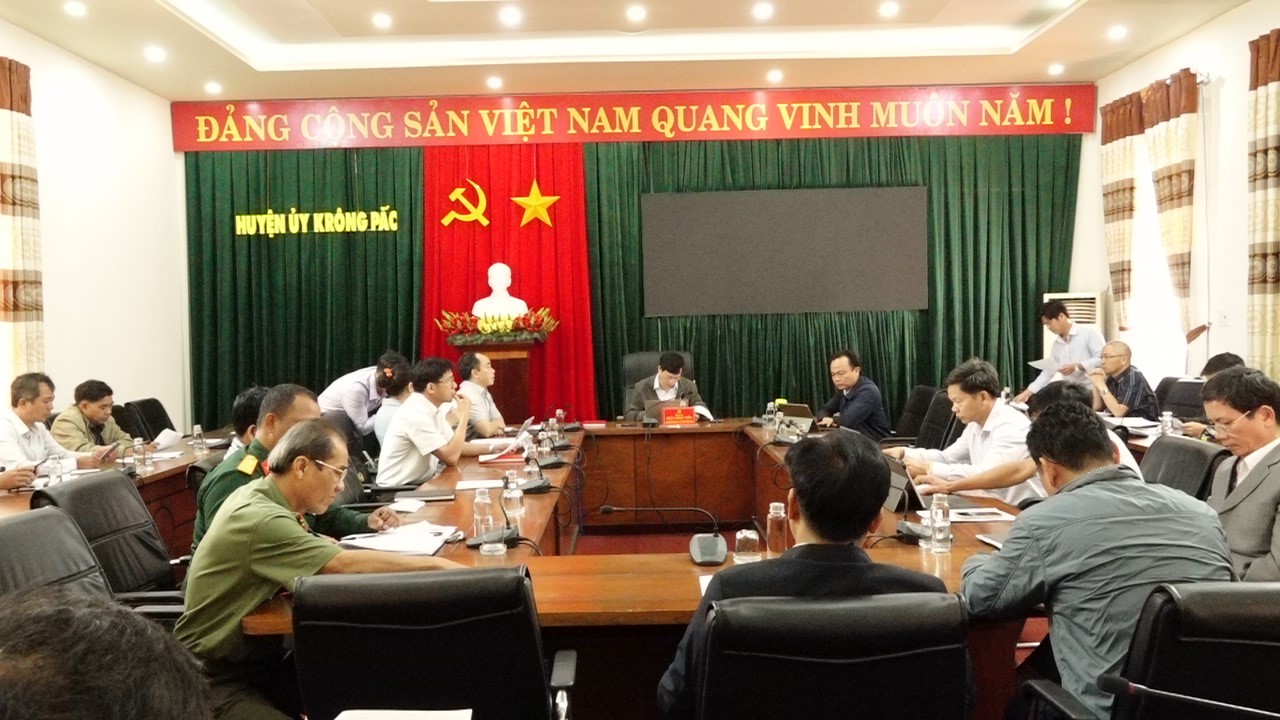 Huyện Krông Pắc triển khai công tác bồi thường, giải phóng mặt bằng, tái định cư dự án đường bộ cao tốc Khánh Hòa - Buôn Ma Thuột