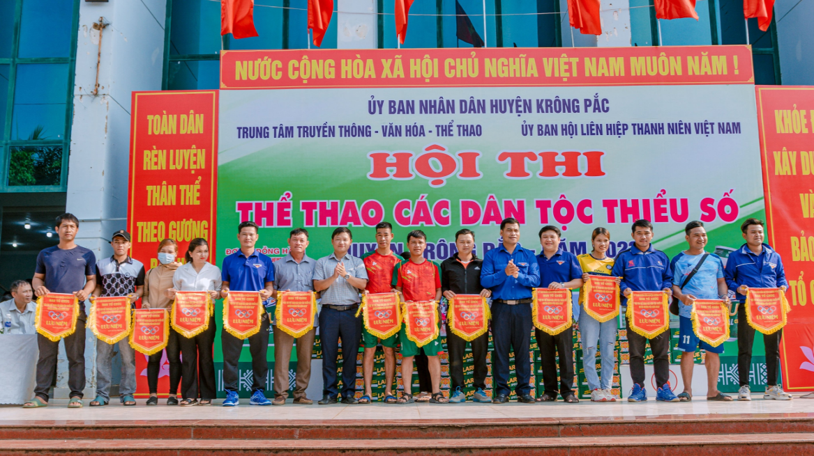 Tổ chức thành công Hội thi thể thao các Dân tộc thiểu số huyện Krông Pắc năm 2023.