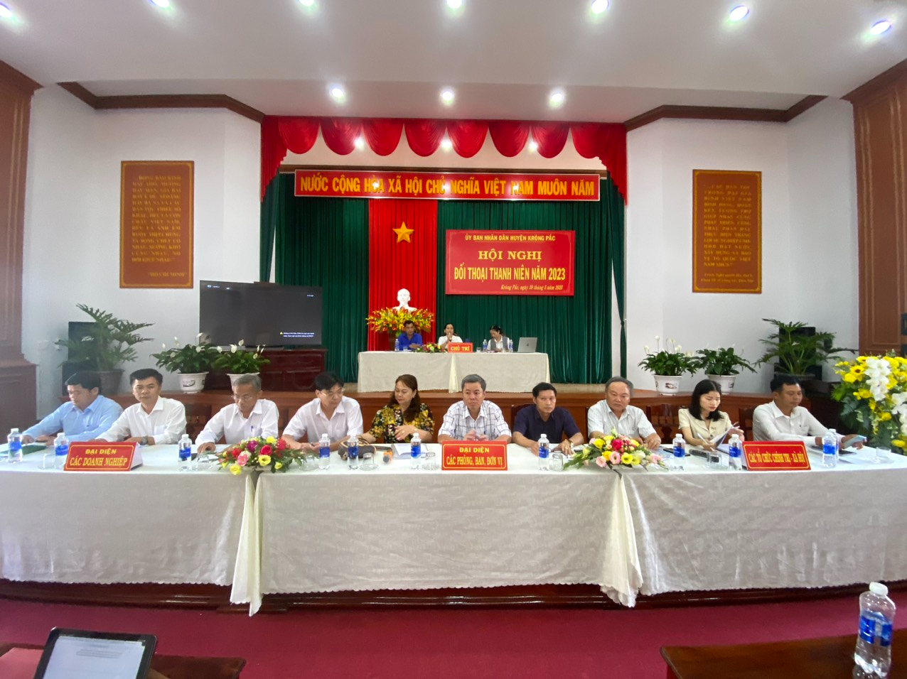 UBND huyện Krông Pắc tổ chức Hội nghị đối thoại với thanh niên