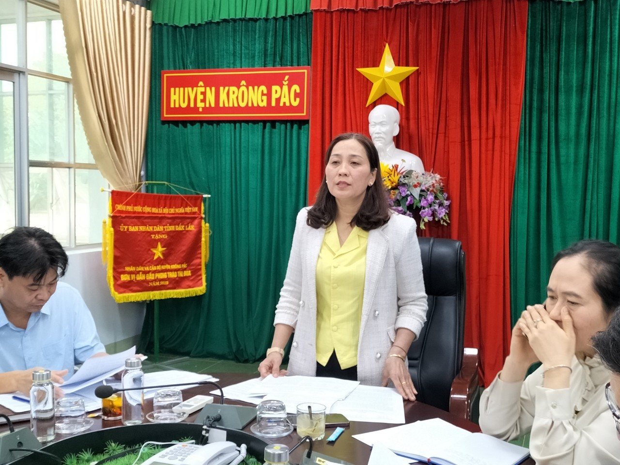 Huyện Krông Pắc Họp Ban tổ chức các hoạt động hưởng ứng Lễ hội Cà phê Buôn Ma Thuột lần thứ 8 năm 2023