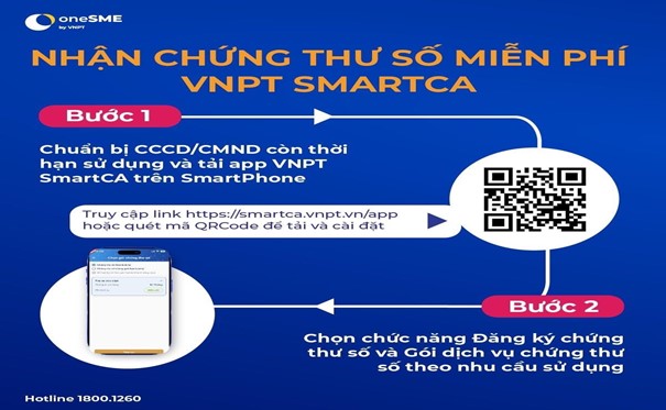 Cách đăng ký sử dụng chữ ký số VNPT SmartCA  miễn phí cho cá nhân, tổ chức