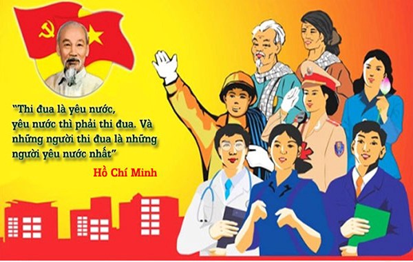Tuyên truyền kỷ niệm 75 năm Ngày Chủ tịch Hồ Chí Minh ra Lời kêu gọi thi đua ái quốc