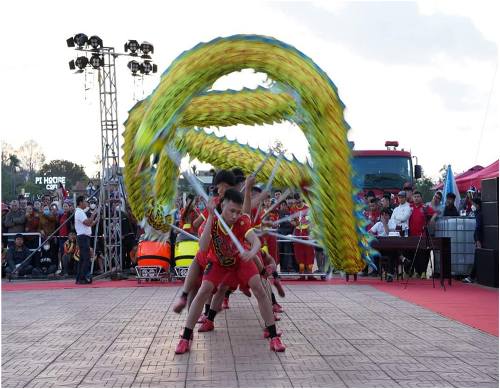 Liên hoan Lân - Sư - Rồng huyện Krông Pắc mở rộng, điểm nhấn trong chuỗi hoạt động hưởng ứng Lễ hội Cà phê Buôn Ma Thuột  lần thứ 8 năm 2023