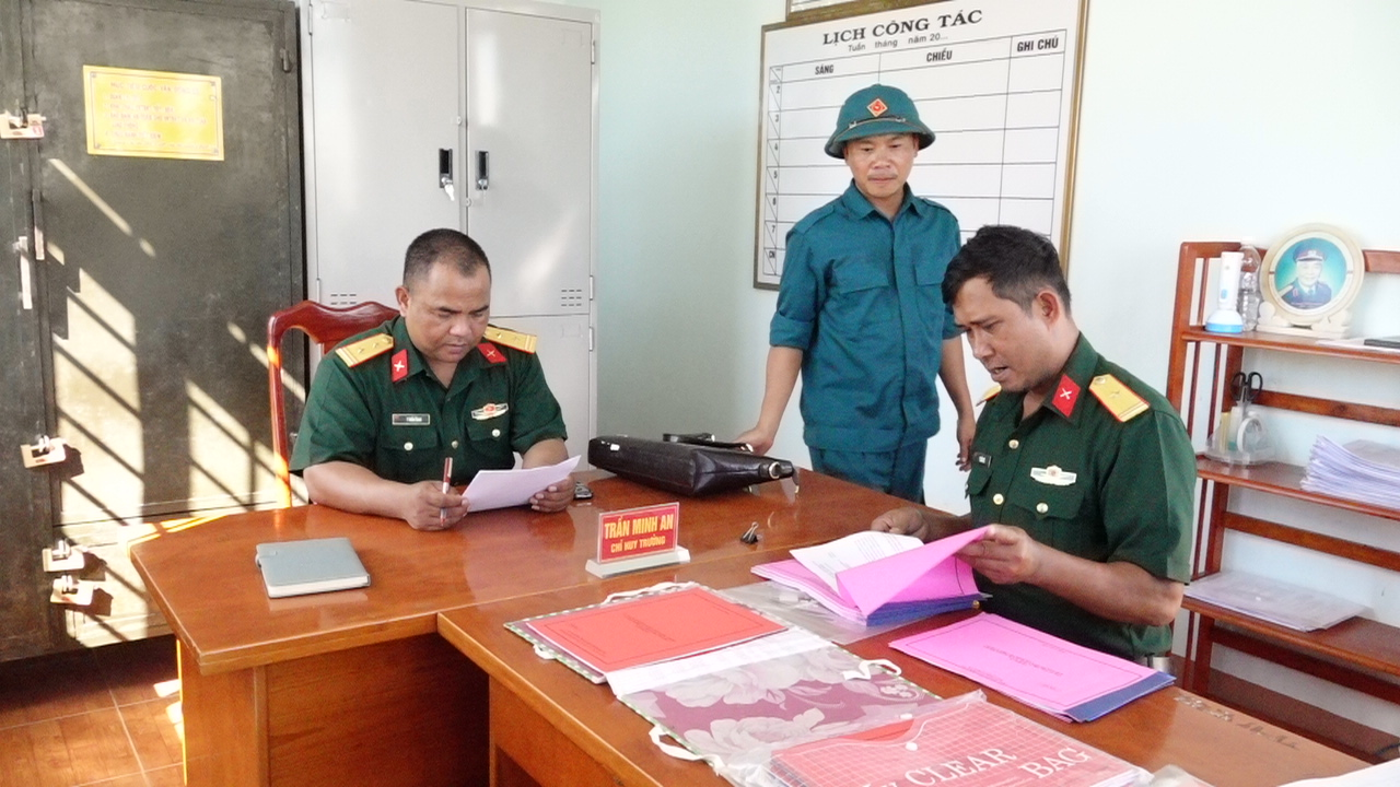 Hội thi xây dựng và quản lý nhà (phòng) làm việc Ban chỉ huy quân sự xã, thị trấn năm 2023