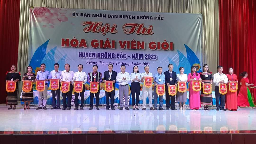 Sôi nổi Hội thi “Hòa giải viên giỏi” huyện Krông Pắc năm 2023
