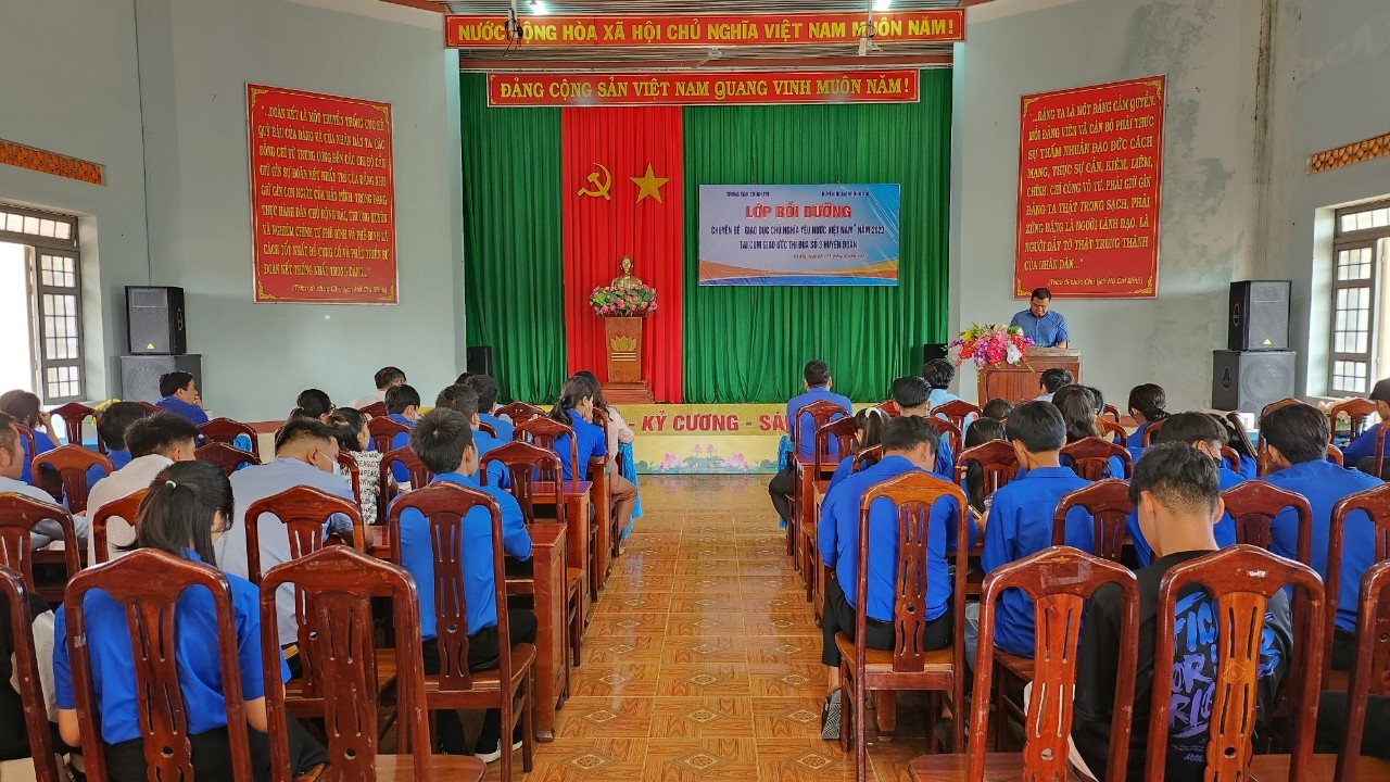 Khai giảng lớp bồi dưỡng Chủ nghĩa yêu nước Việt Nam, khóa I năm 2023.