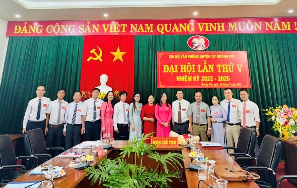 Văn phòng Huyện ủy Krông Pắc: Thực hiện tốt công tác tham mưu cho cấp ủy