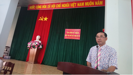 Công đoàn Cơ quan chính quyền huyện Krông Pắc tổ chức tọa đàm kỷ niệm ngày Phụ nữ Việt Nam 20/10