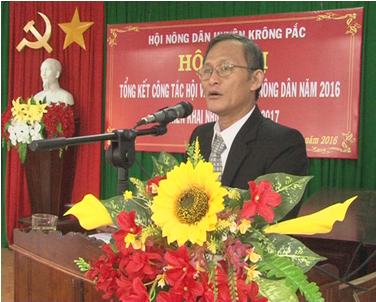 Hội Nông dân huyện Krông Pắc tổng kết công tác hội và phong trào nông dân năm 2016