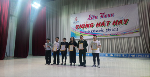 Liên hoan “Giọng hát hay” huyện Krông Pắc năm 2017