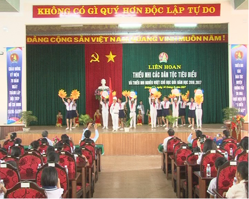 Huyện Krông Pắc tổ chức liên hoan thiếu nhi các dân tộc tiêu biểu và thiếu nhi nghèo vượt khó học giỏi