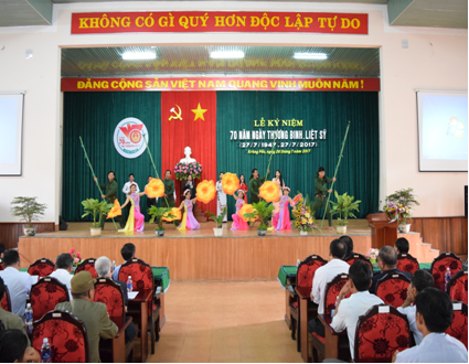 Huyện Krông Pắc mít tinh kỷ niệm 70 năm ngày Thương binh Liệt sỹ