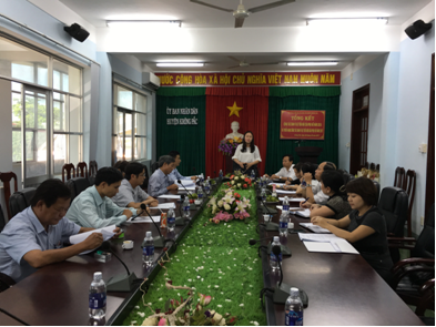 Ban vì sự tiến bộ Phụ nữ huyện Krông Pắc tổng kết công tác năm 2016