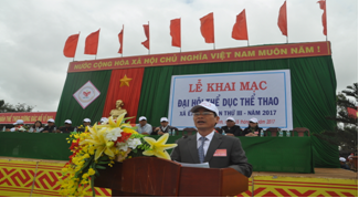 Xã Ea Kênh khai mạc điểm Đại hội Thể dục Thể thao cấp cơ sở