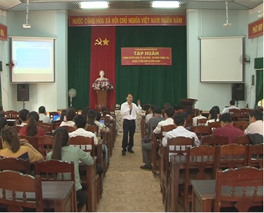 Huyện Krông Pắc tổ chức hội nghị tập huấn về chính quyền điện tử, an toàn - an ninh thông tin, quản lý văn bản và điều hành