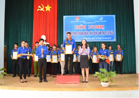 Huyện Krông Pắc tuyên dương Thanh niên tiên tiến làm theo lời Bác