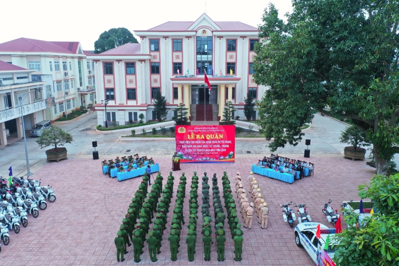 CÔNG AN HUYỆN KRÔNG PẮC ĐẠT NHIỀU KẾT QUẢ NỔI BẬT SAU 15 NGÀY RA QUÂN TẤN CÔNG TRẤN ÁP TỘI PHẠM