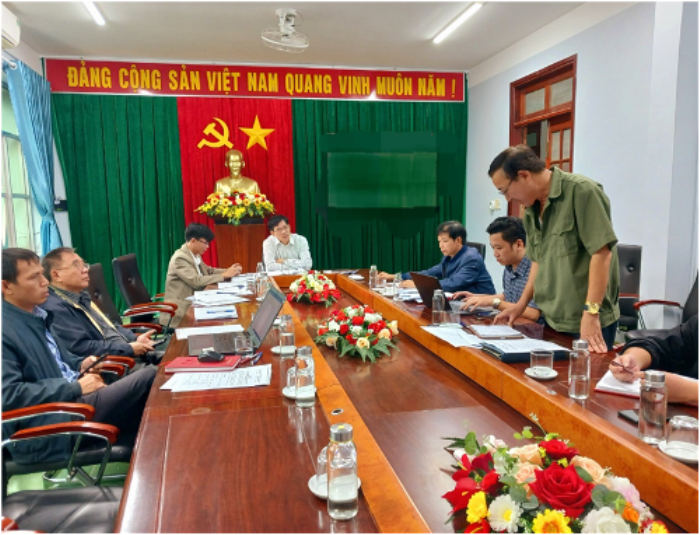 Thường trực Hội đồng nhân dân huyện Krông Pắc giám sát chuyên đề kết quả thực hiện Kế hoạch đầu tư công giai đoạn 2020-2023
