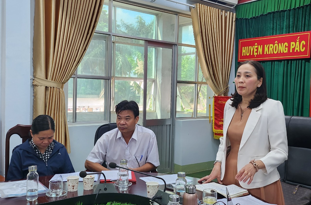 UBND huyện Krông Pắc triển khai kế hoạch thực hiện Số hóa Sổ hộ tịch  trên địa bàn huyện.