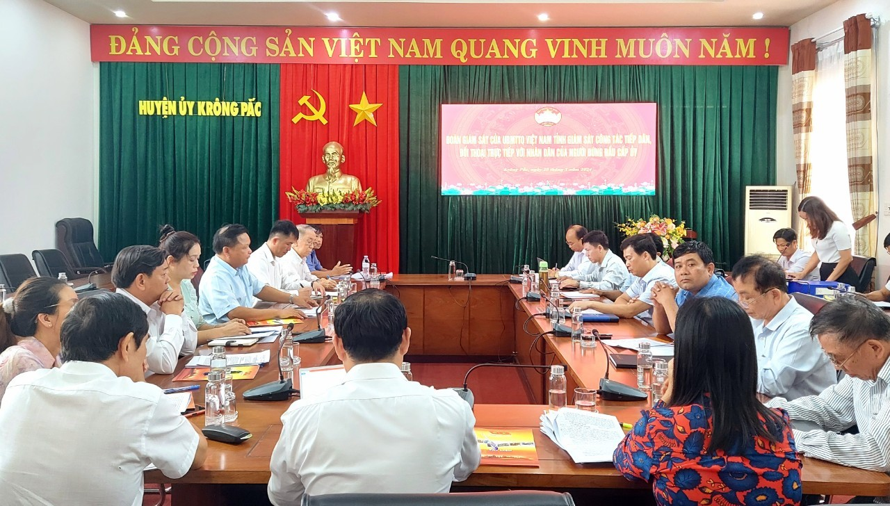 Nâng cao hiệu quả, chất lượng công tác tiếp dân, đối thoại trực tiếp với Nhân dân