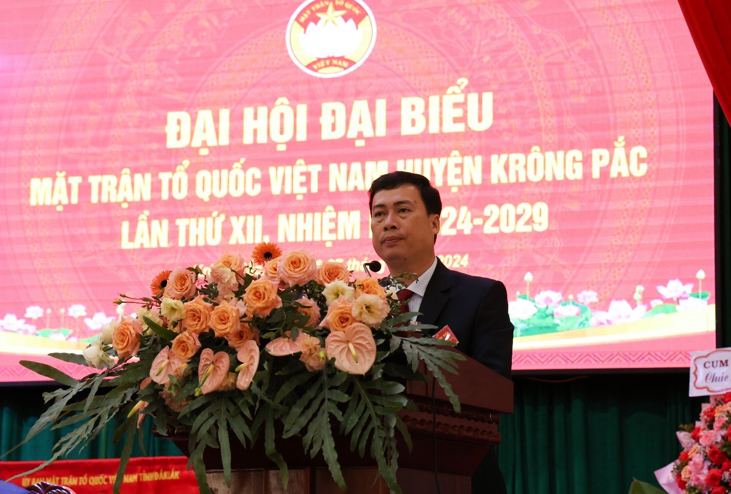 Đại hội đại biểu Mặt trận Tổ quốc huyện nhiệm kỳ 2024 -2029