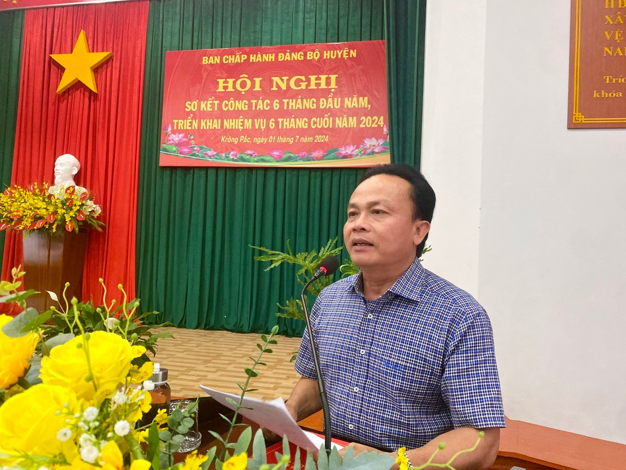 Huyện Krông Pắc: Tổng giá trị sản xuất toàn nền kinh tế đạt 11.811 tỷ đồng
