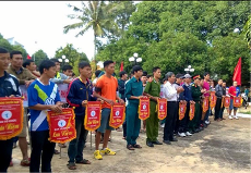 Giải bóng chuyền nam huyện Krông Pắc năm 2015