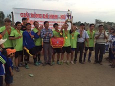 Giải bóng đá nam, nữ xã Vụ Bổn năm 2016